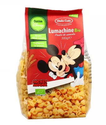 Pasta Lumachine Bio di Grano Duro - Cucina Disney