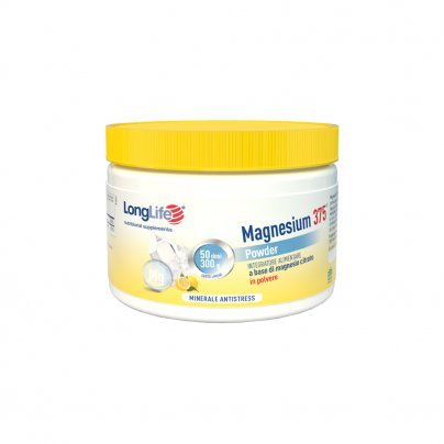 Magnesium 375 in Polvere gusto Limone - Integratore di Magnesio Citrato