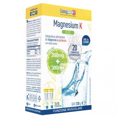 Magnesium K Fizz - Integratore Magnesio e Potassio