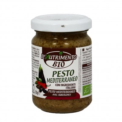 Pesto Mediterraneo Bio con Ingredienti Italiani