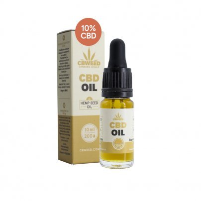 Olio Aromatico al Cbd con Olio di Semi di Canapa 10% CBD