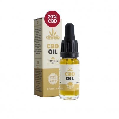 Olio Aromatico al Cbd con Olio di Semi di Canapa 20% CBD