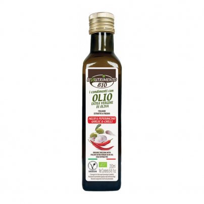 Olio d'Oliva Extra Vergine - Aglio e Peperoncino