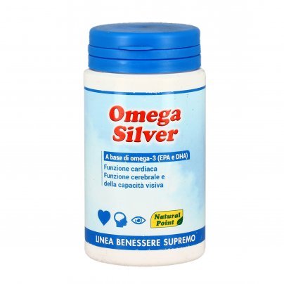 Omega-3 (EPA e DHA) Omega Silver - Funzione Cardiaca 100 Capsule