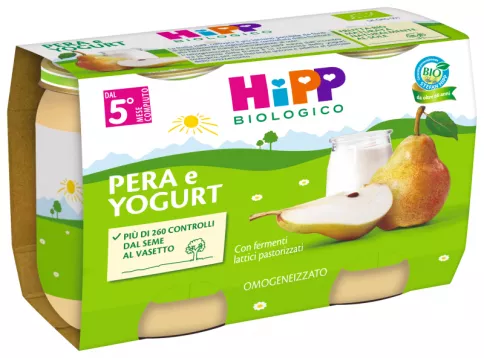 Alce Nero Omogeneizzato Pera E Yogurt dal 4° al 6° mese 160g