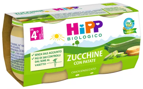 HiPP: Omogeneizzato Bio con Zucchine e Patate