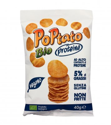 Patatine Snack Poptato Bio Proteine