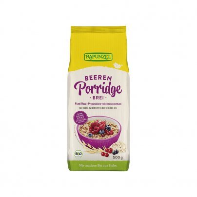 Porridge Bio con Frutti Rossi