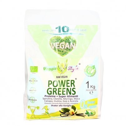 Power Greens - Proteina + Superfood - Vaniglia