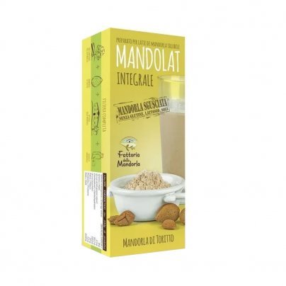 Bevanda di Mandorla 100%  Integrale Preparato Solubile - Mandolat 400 g