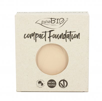 Fondotinta Compatto "Compact Foundation" - Refill (Ricarica) N°01
