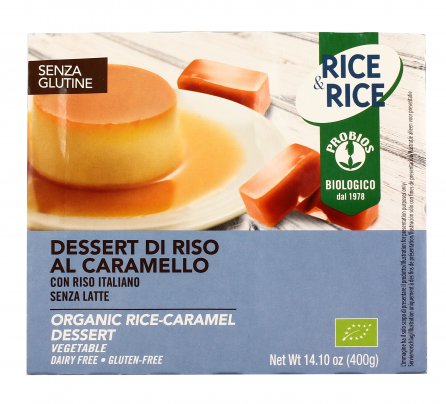 Dessert di Riso al Caramello Senza Glutine - Rice & Rice