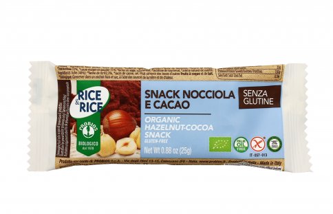 Snack Biologico Nocciola e Cacao - Rice & Rice