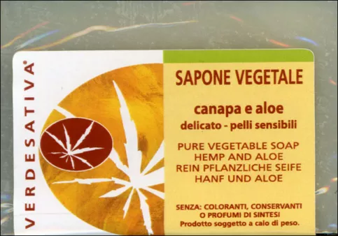 Sapone Vegetale Canapa e Aloe