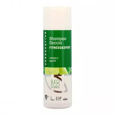 Shampoo Doccia 2 in 1 Canapa e Agrumi - Fitness & Sport 200 ml