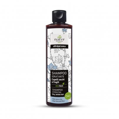Shampoo Idratante Bio per Capelli Secchi e Fragili
