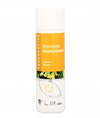 Shampoo Riequilibrante con Canapa e Tea Tree