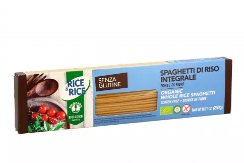 Spaghetti Pasta di Riso Integrale Senza Glutine - Rice & Rice