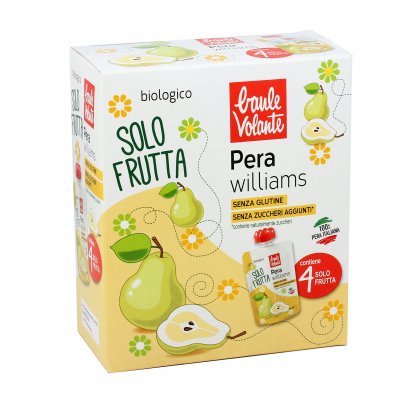 Purea con Pera Williams Bio - Solo Frutta