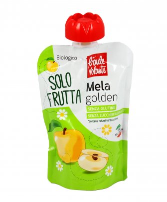 Purea di Mela Golden Bio - Solo Frutta 100 gr. Monouso