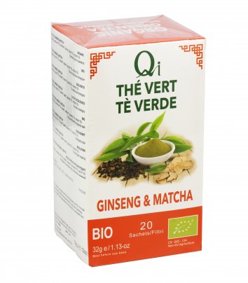 Tè Verde Ginseng e Matcha