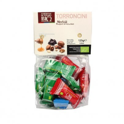 Torroncini di Tonara Morbidi Ricoperti di Cioccolato