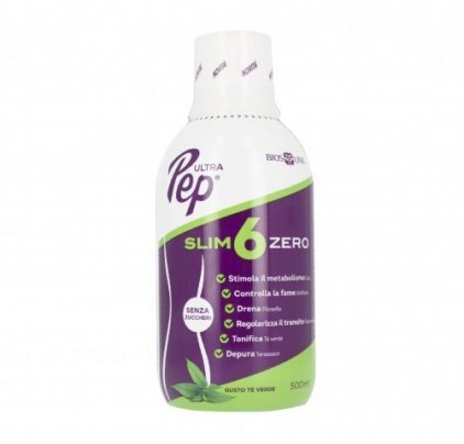 Ultra Pep Slim 6 Zero - Integratore per Perdita di Peso Gusto Tè Verde