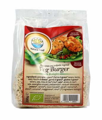 Veg Burger - Preparato Bio per Polpette Vegetali