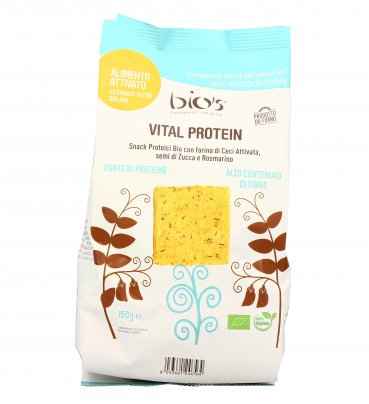 "Vital Protein" Snack Proteici Bio con Farina di Ceci