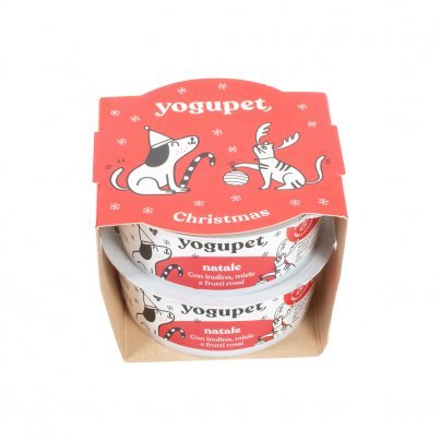 Yogurt per Cani e Gatti di Natale - Miele e Frutti Rossi