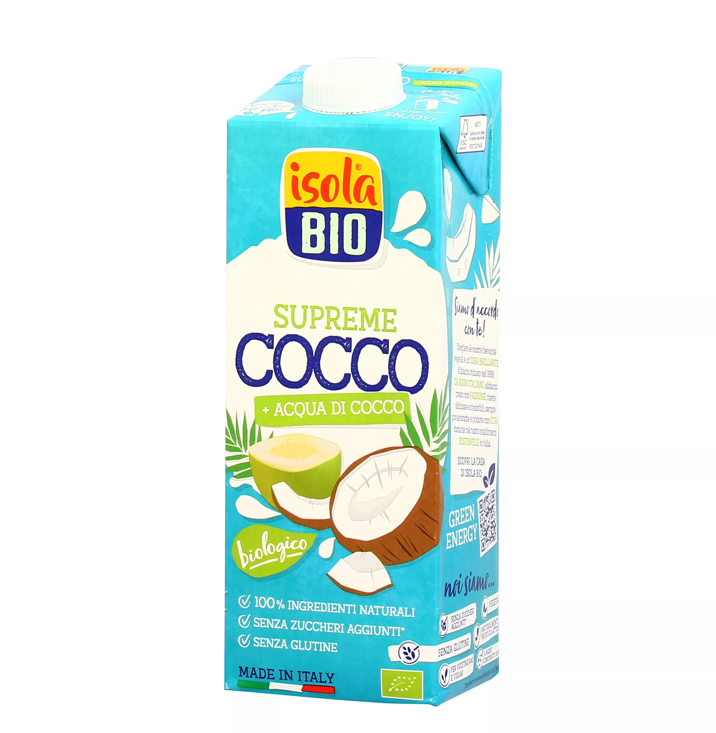Acqua + Latte di Cocco - Supreme Cocco - Isola Bio