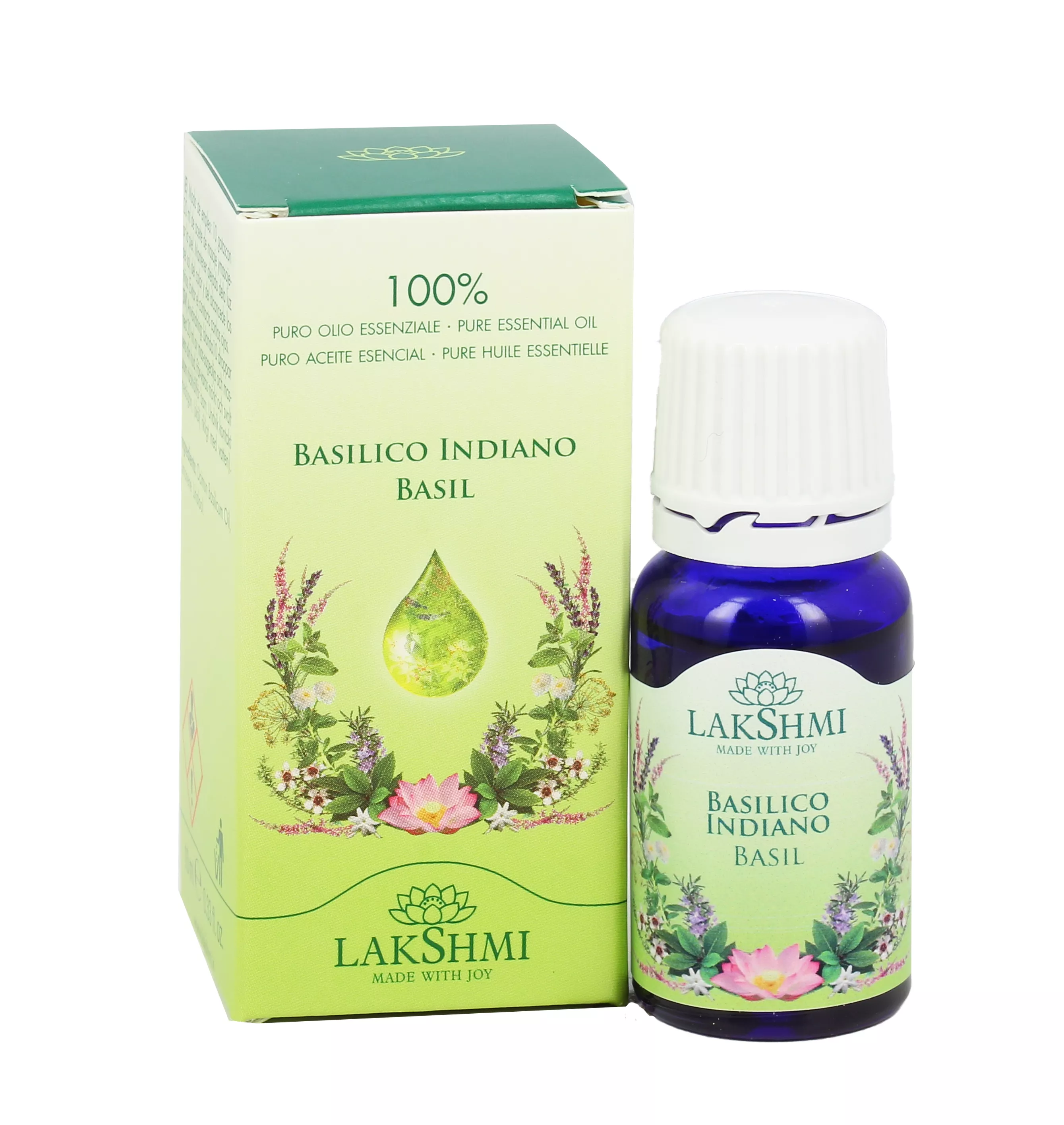 Olio Essenziale di Basilico Indiano - Lakshmi