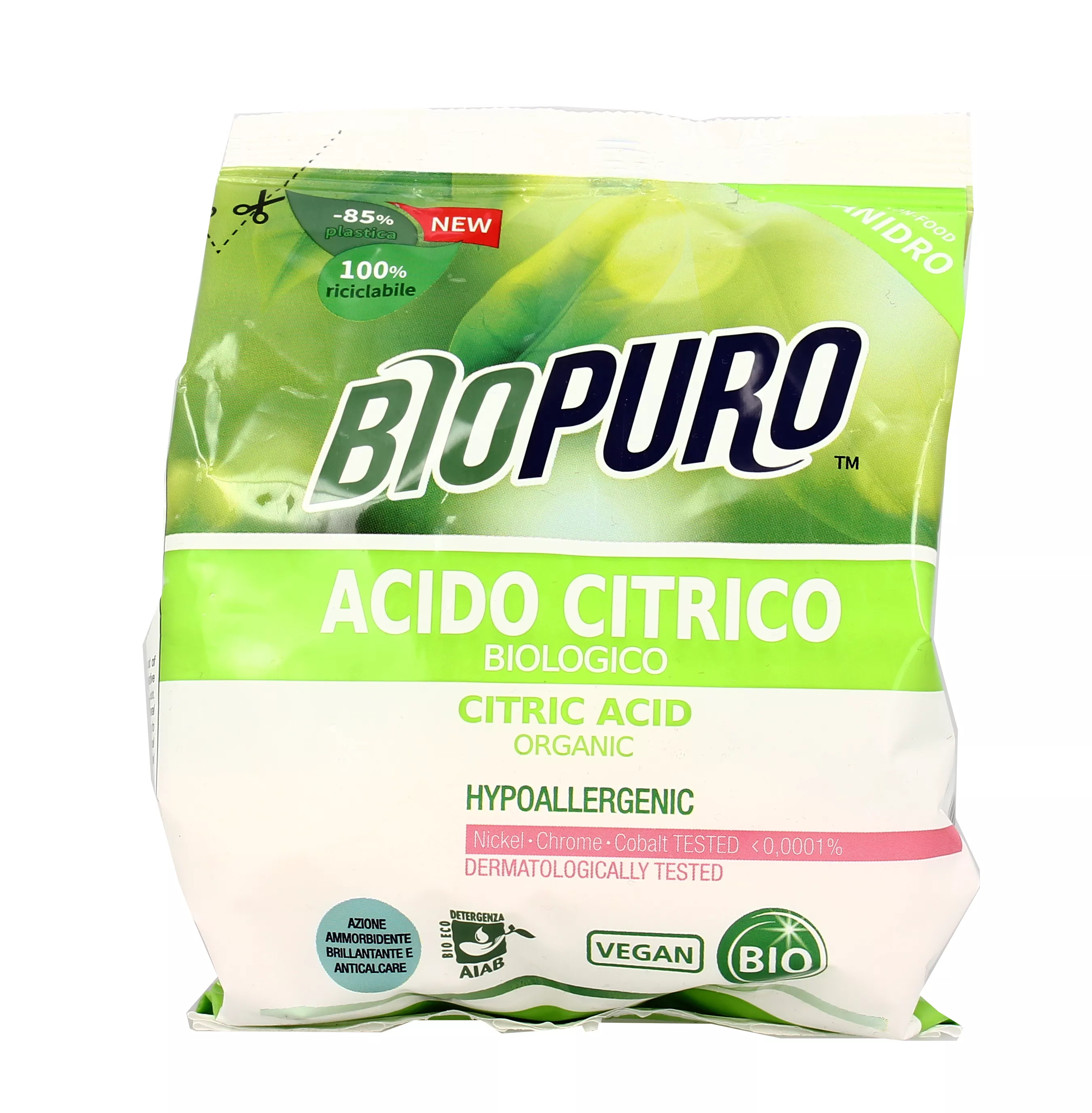 Comprar Ácido cítrico 450 g de polvo Biopuro