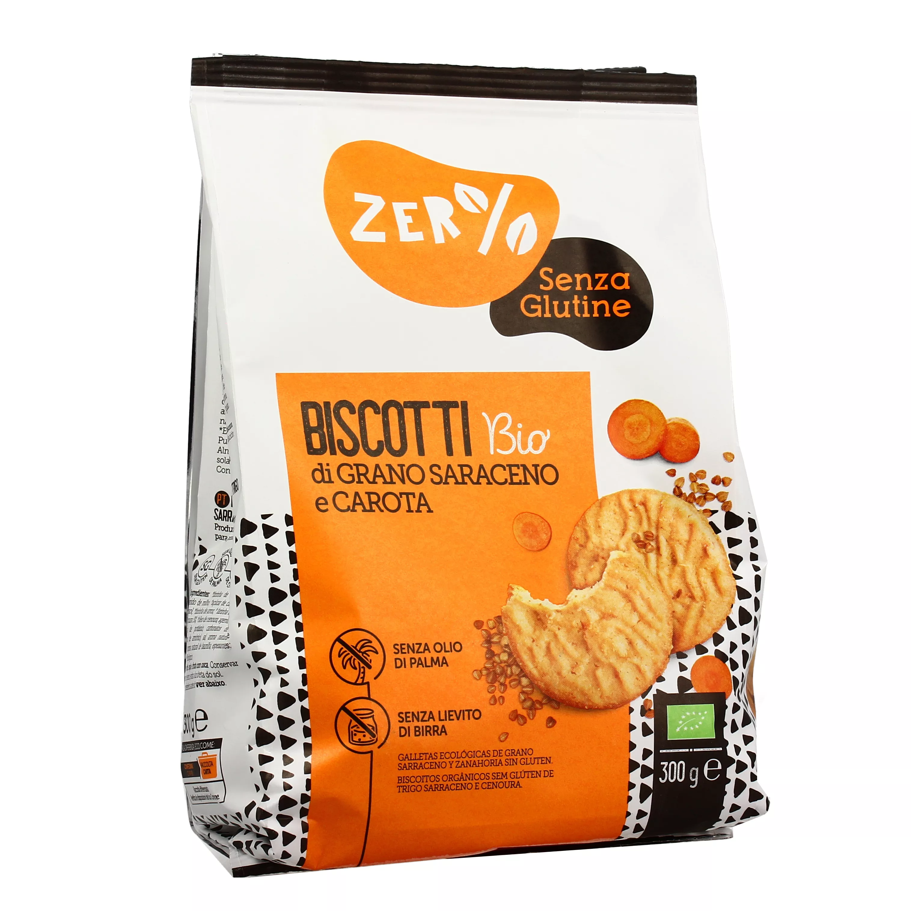 Biscotti Senza Glutine Cereal Grano Saraceno 200 g. - Prodotti Senza Glutine  On Line