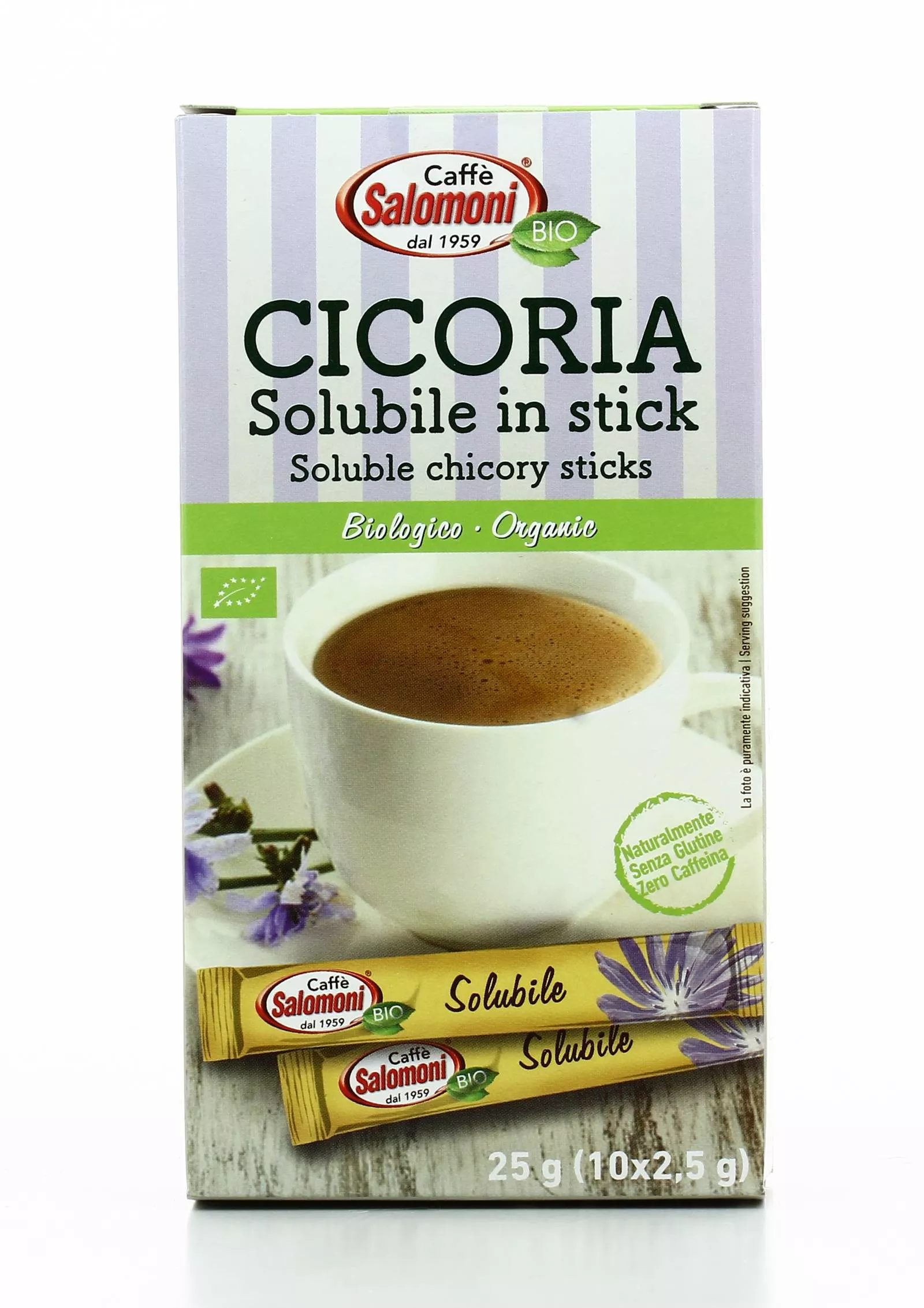 Cicoria Solubile in Stick Senza Glutine - Caffè Salomoni