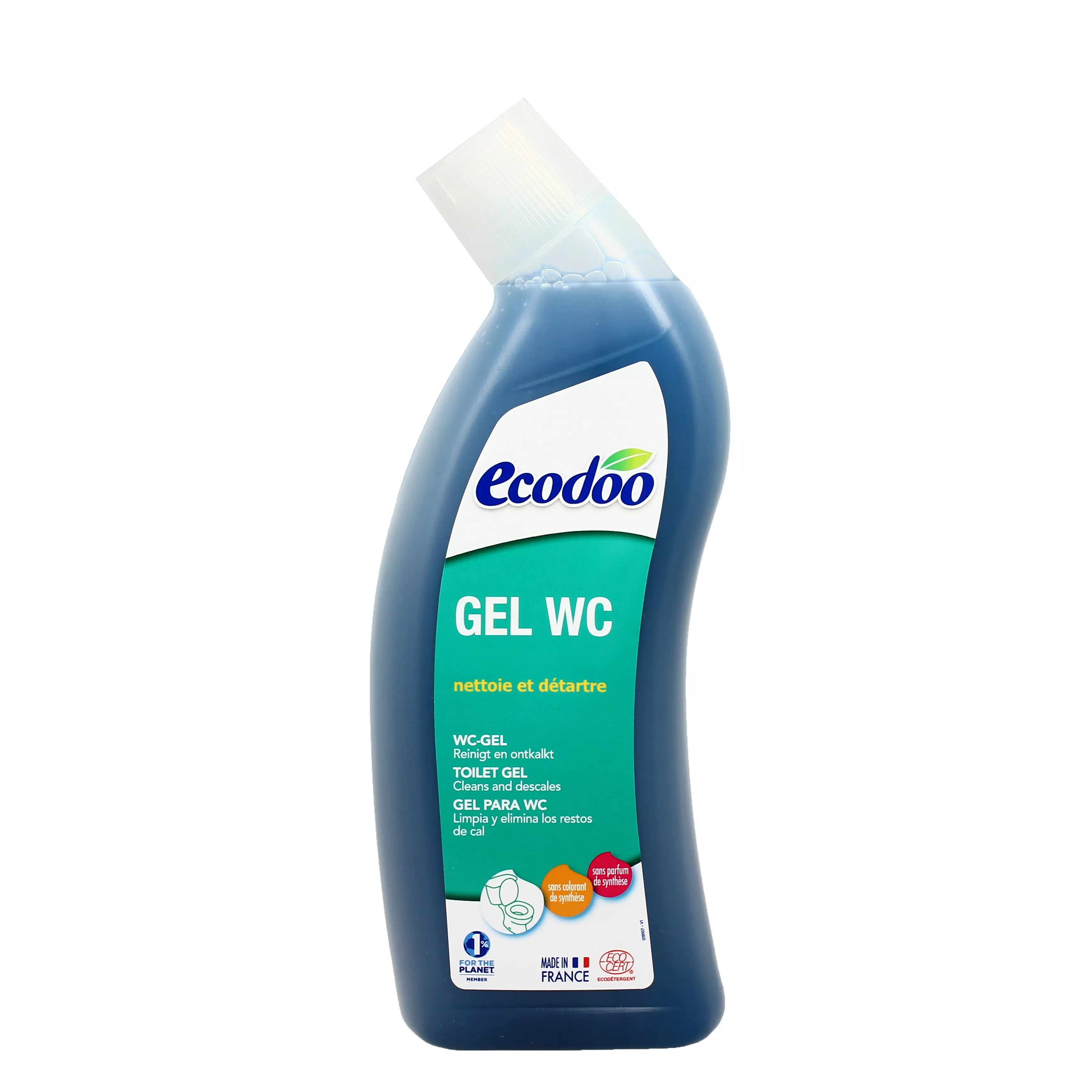 ECODOO - Gel di aceto di alcool bianco spray per pulizie - 750 ml.