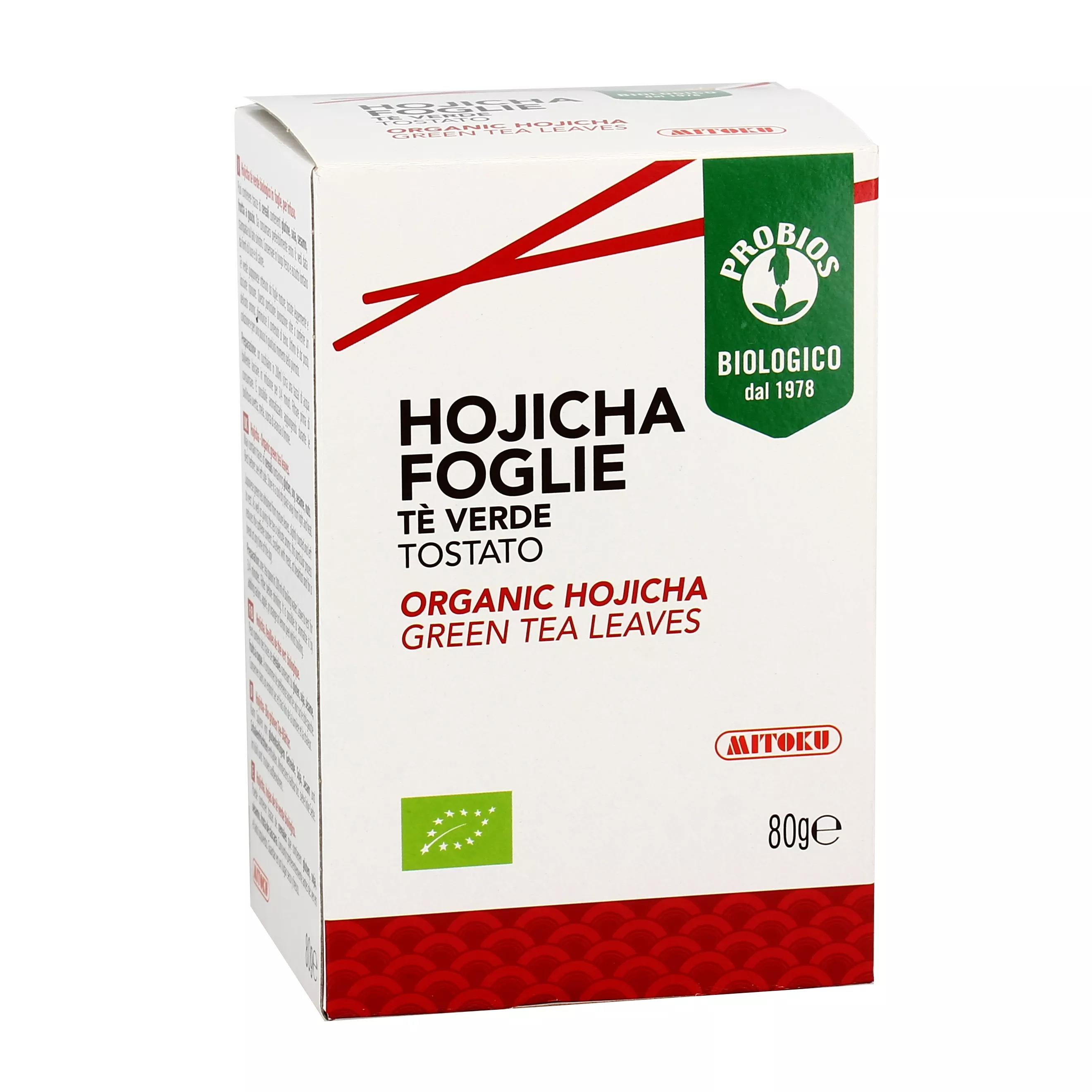 Tè Verde Hojicha in Foglie - Probios