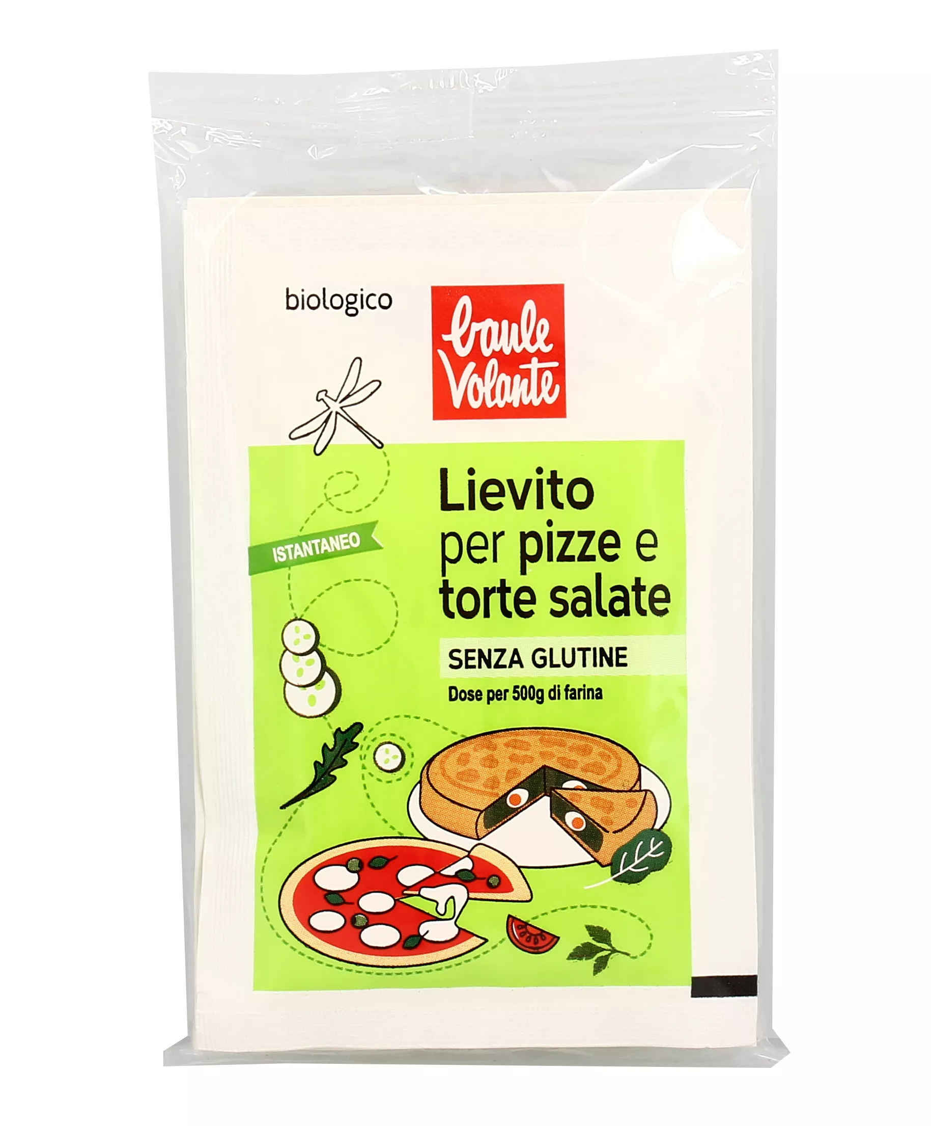 Lievito Istantaneo Pizze Torte Salate Senza Glutine - Baule Volante