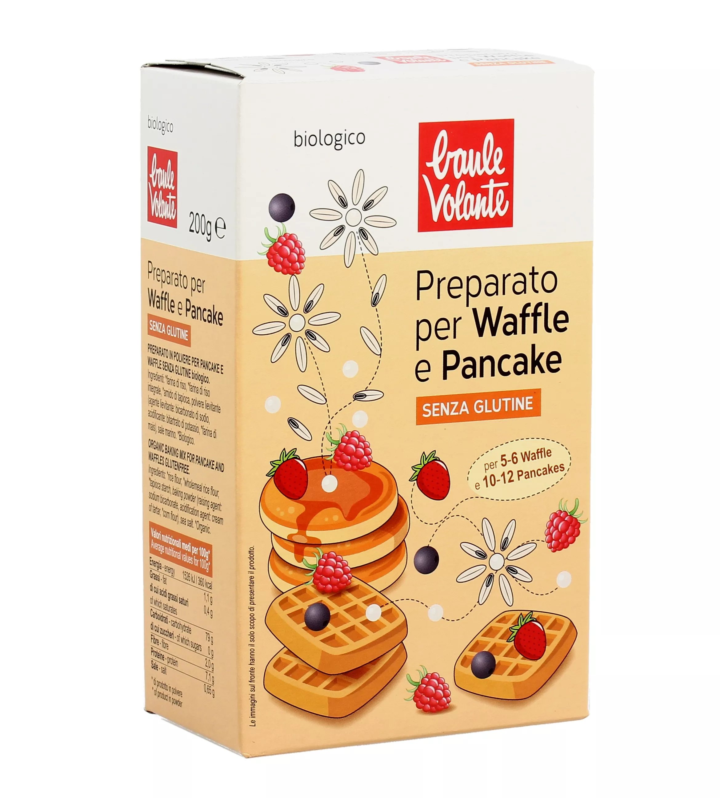 Preparato per Waffle e Pancake - Baule Volante