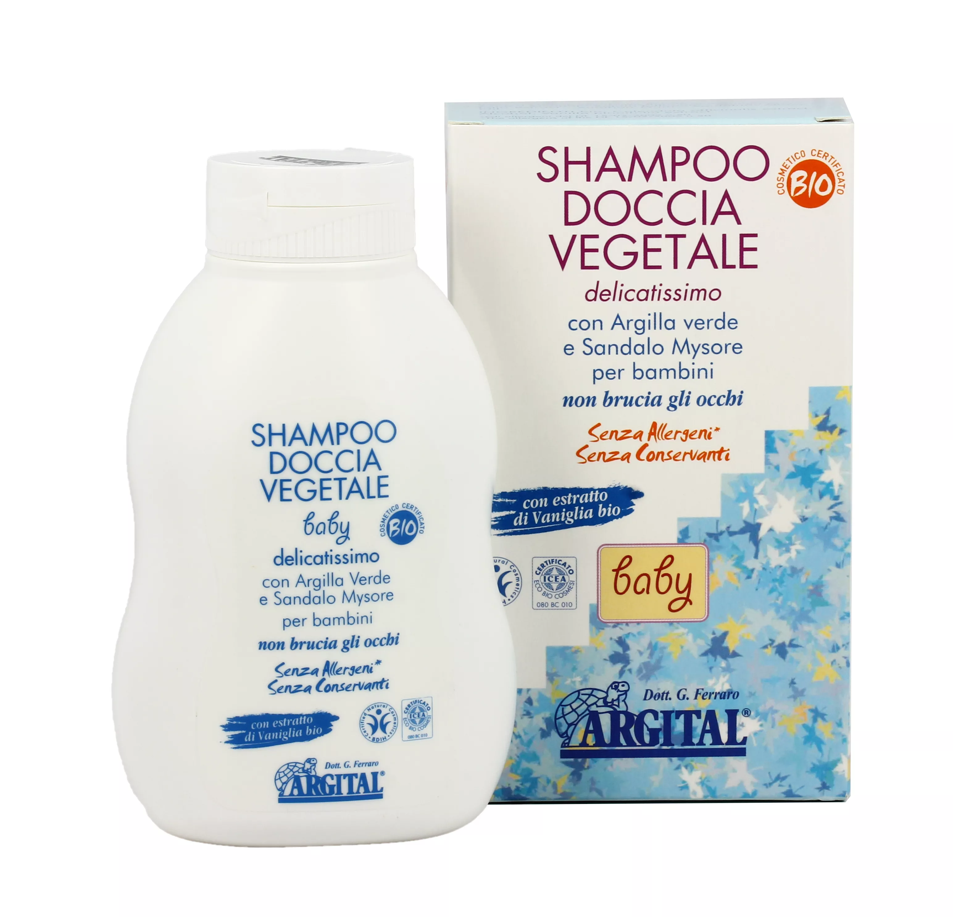 Shampoo Doccia Vegetale - Argital