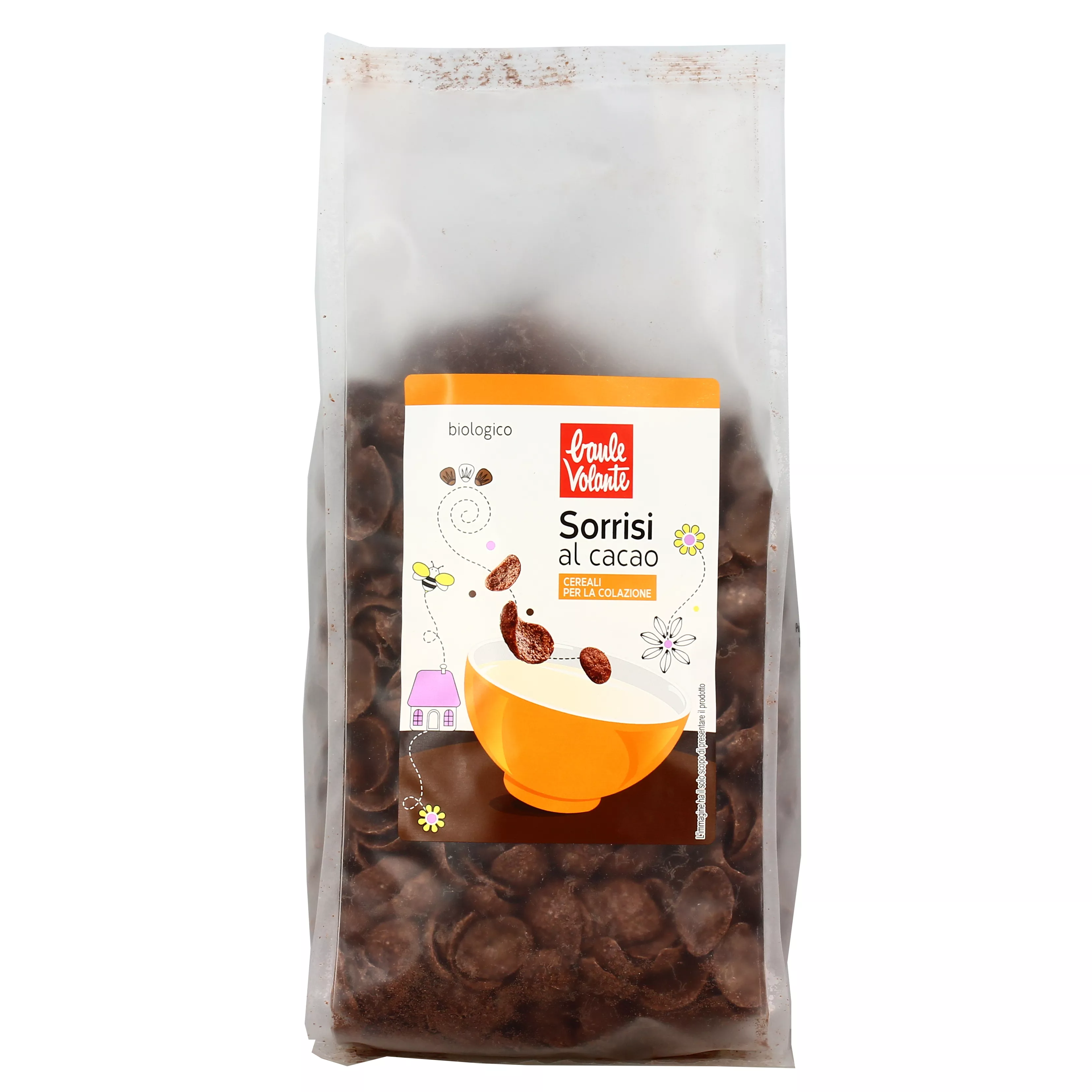 Cereali per la Colazione Bio Sorrisi al Cacao - Baule Volante