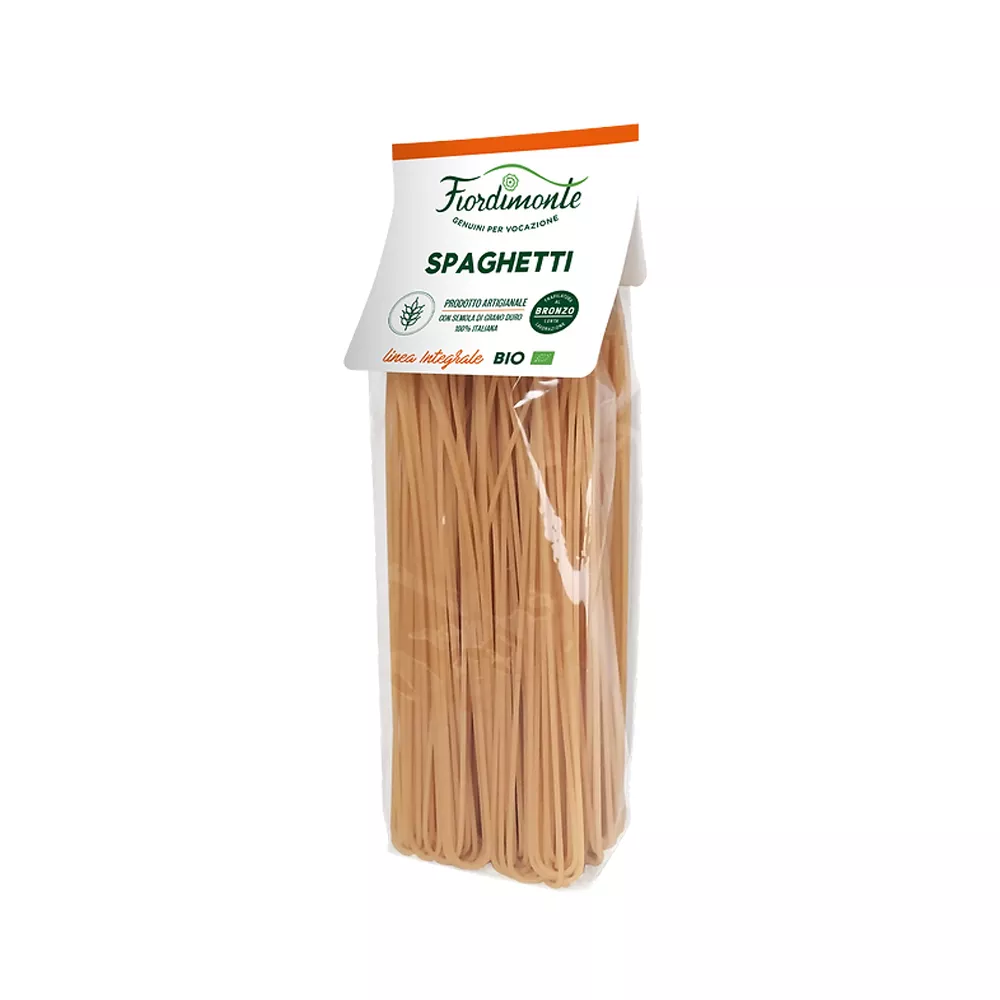 Spaghetti Pasta Integrale di Grano Duro Bio - Fiordimonte