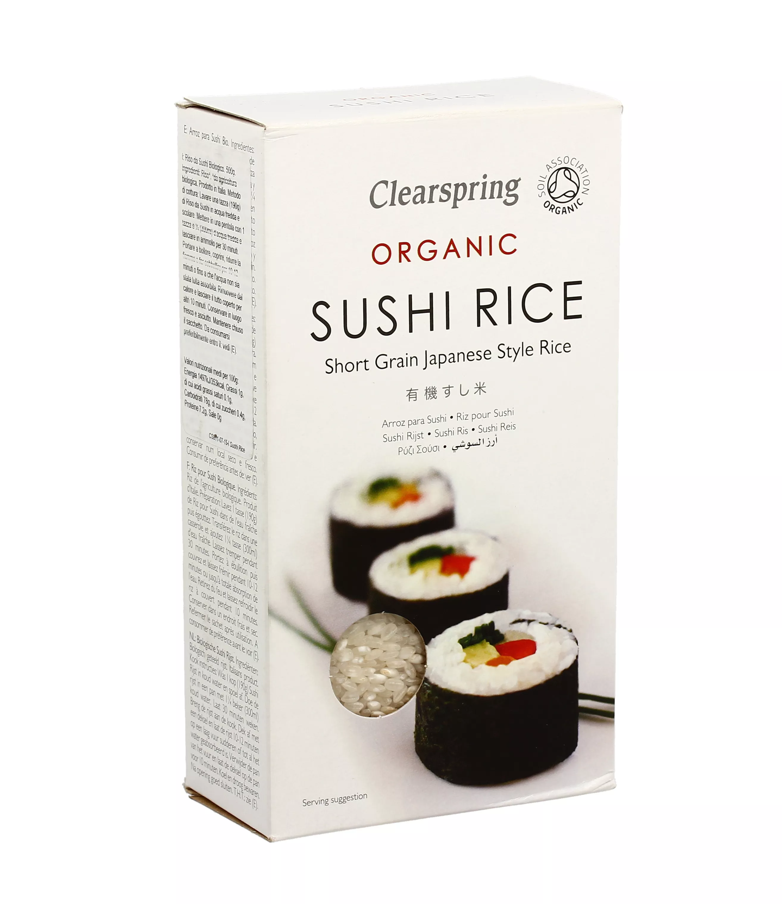 Riso per Sushi Giapponese Sushi Rice - Clearspring