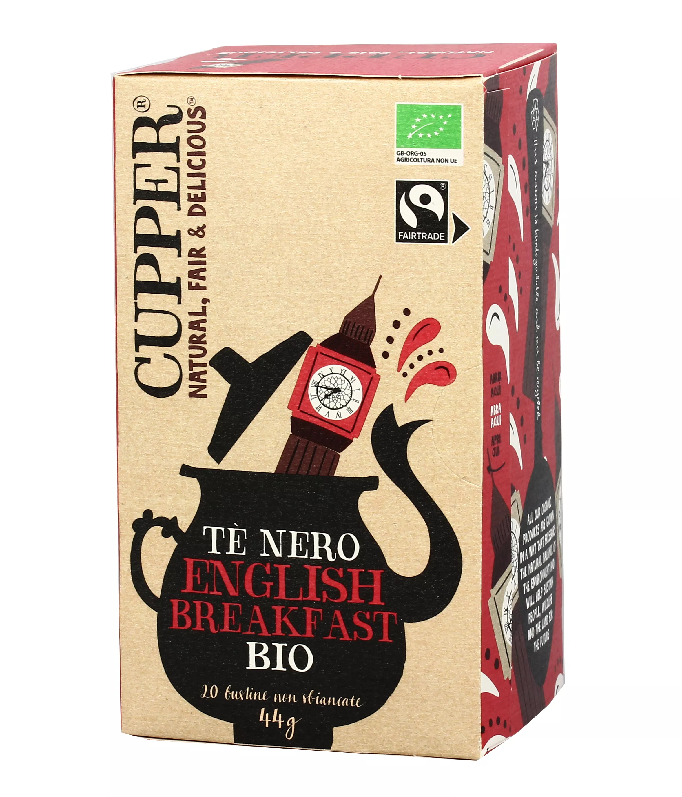 Tè Nero Bio English Breakfast - Cupper