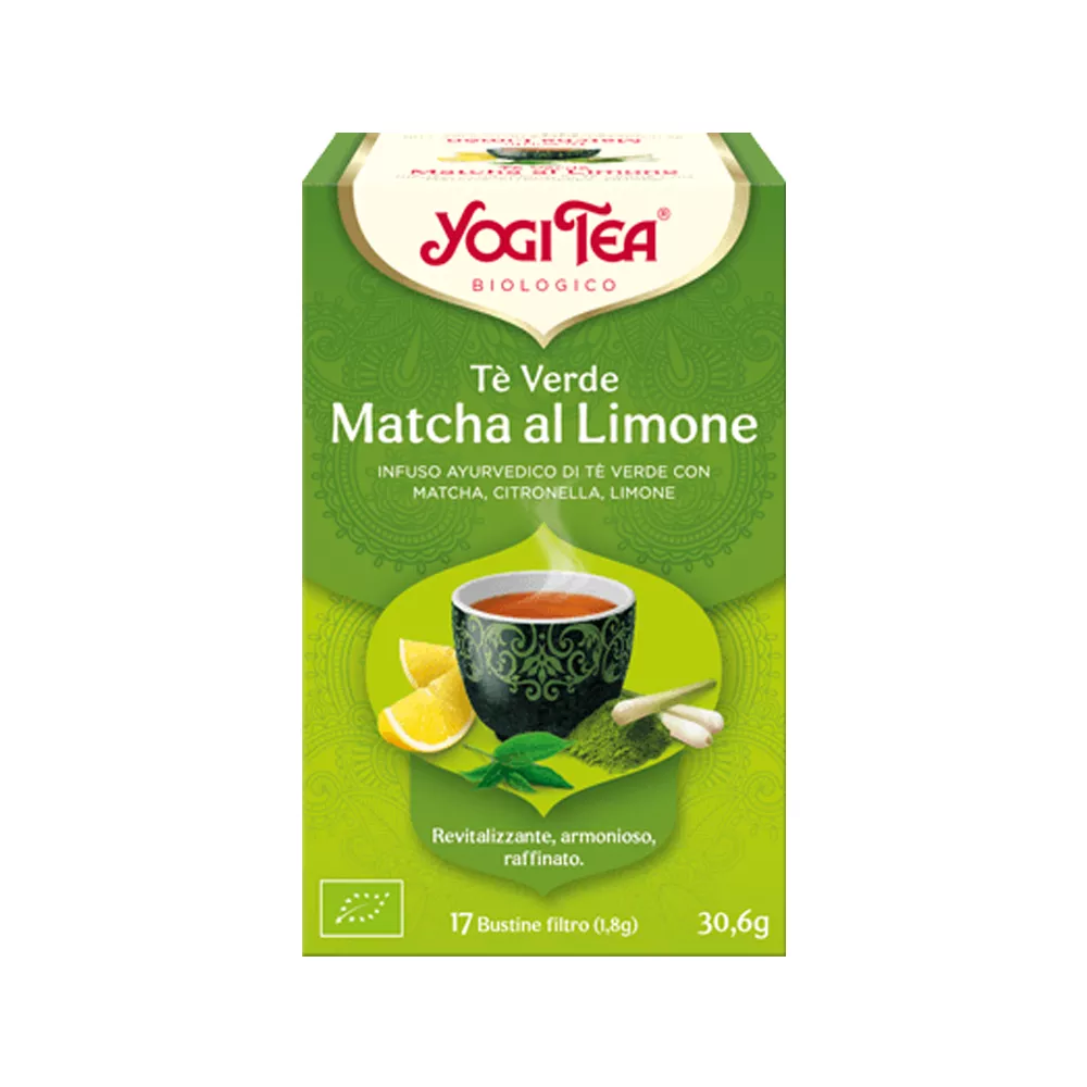 Tè Verde Matcha e Limone Bio - Yogi Tea