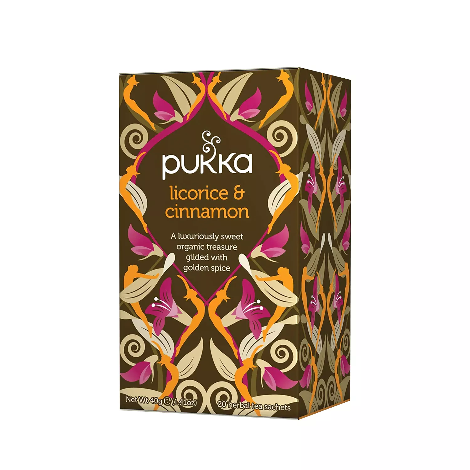 Pukka: Tisana Licorice & Cinnamon con Cannella, Liquirizia, Cacao e  Cardamomo