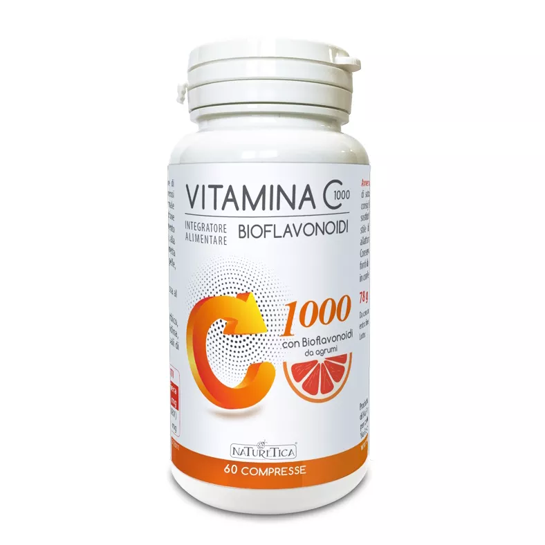 Vitamina C 1000 Bioflavonoidi da Agrumi - Naturetica - Integratore  Alimentare