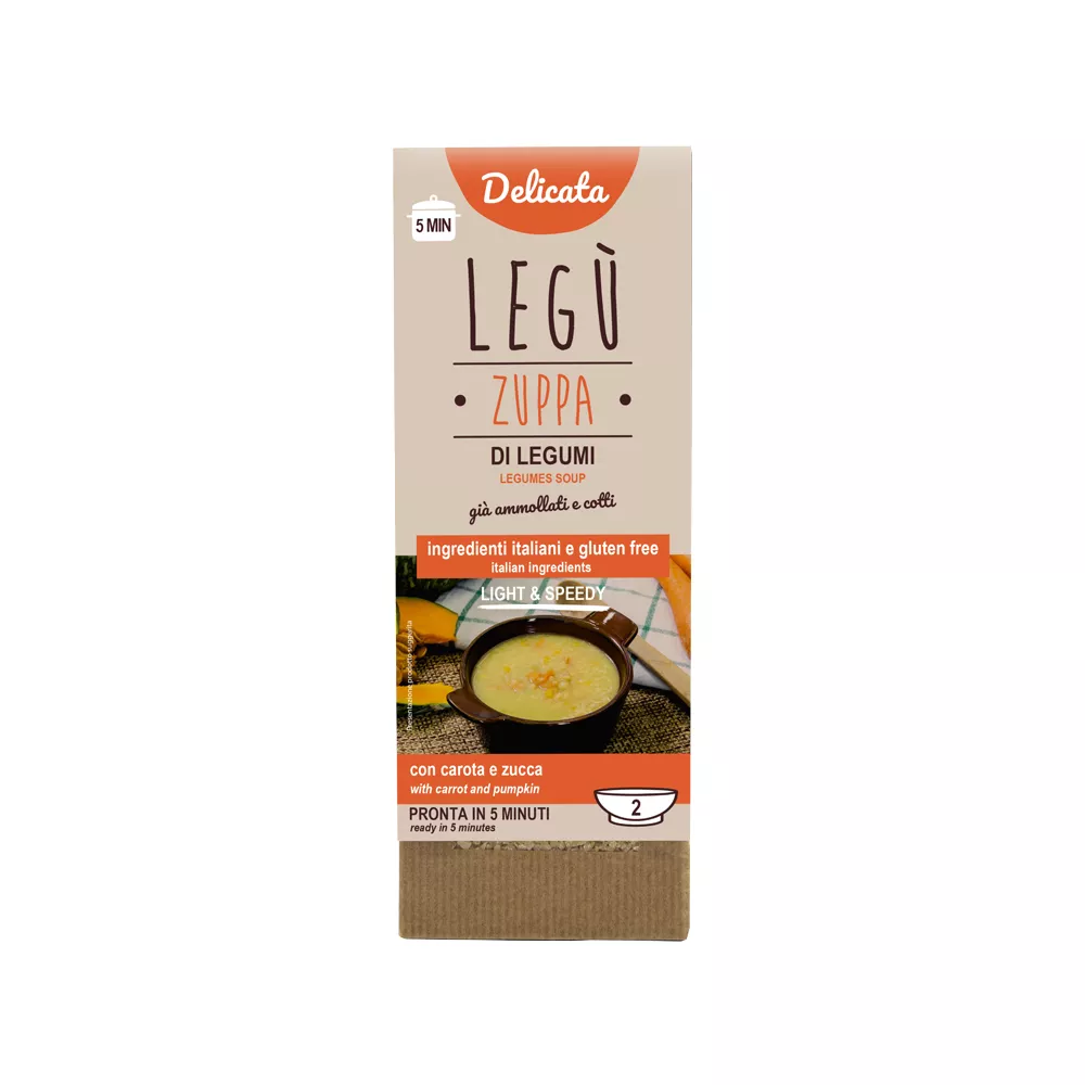 Iper Zuppa di Legumi e Orzo con Lenticchie Rosse Decorticate 500 g
