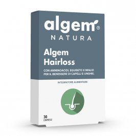 Algem Hairloss - Integratore per Capelli. Problemi dei capelli che peggiorano con l'età