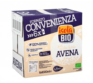 Bevanda Vegetale con Avena Bio - Confezione Risparmio